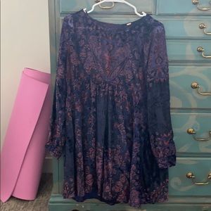 Free people Velvet Dress